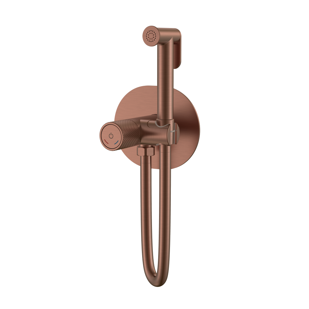 Смеситель гигиенический TECH Brushed Bronze