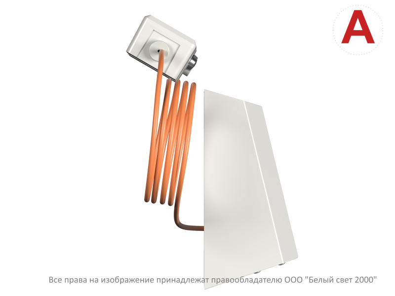 Светильник аварийный BS-CUSTOS-51-L1-INEXI3-AUTOTEST-MSS3 4000К White (-60) Белый свет a32394