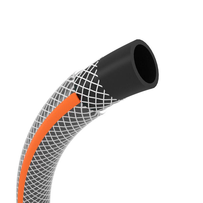 Комплект для полива Стандарт Плюс шланг ПВХ 3-слойный армированный 3/4дюйм 50м; коннекторы; адаптер; распылитель ЧЕТЫРЕ СЕЗОНА 62-0227-1-FC