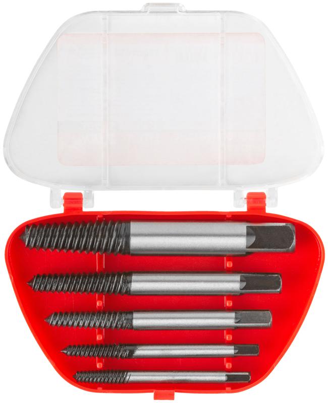 Набор экстракторов для шурупов (5 предметов) КУРС 36435