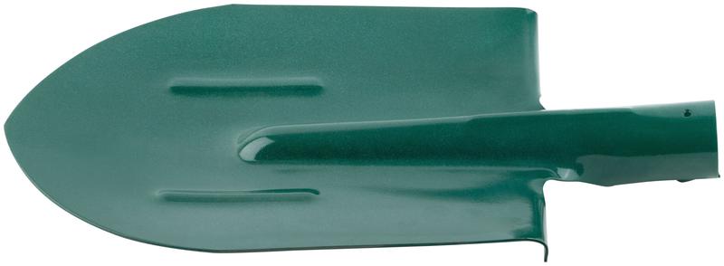 Лопата штыковая 190х350мм ребра жесткости; без черенка КУРС 77201