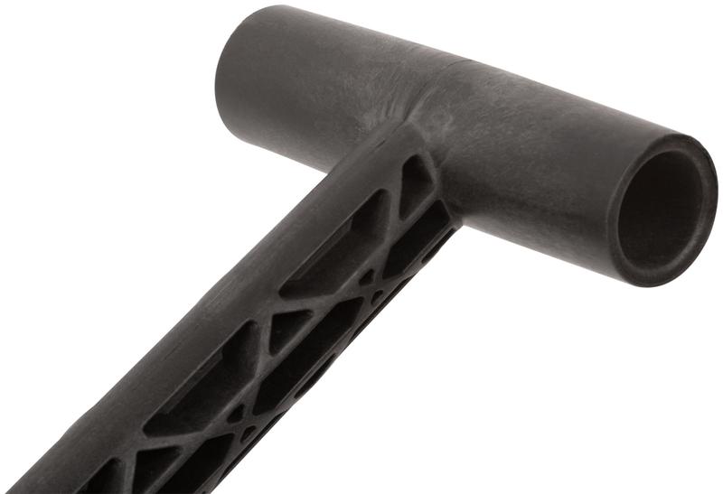 Лопата автомобильная 195х260х700мм морозостойкий пластик. черенок; сталь КУРС 68092