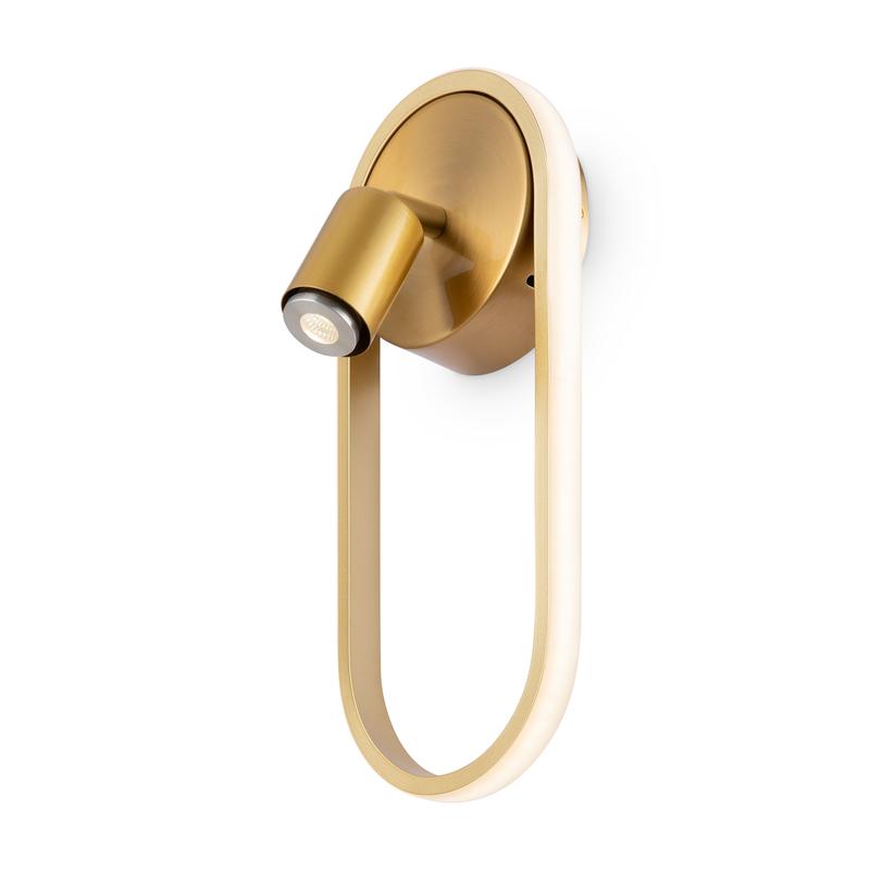 Светильник Tumbler 14Вт GU10х1 IP20 бра настен. Freya FR6074WL-L10G