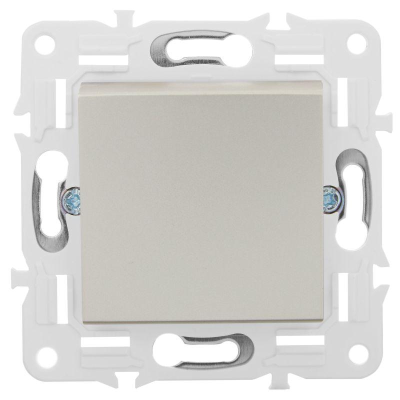 Выключатель перекрестный 1-кл. SKANDY 10А SK-V03Sh шампань IEK SK-V13-0-10-K37