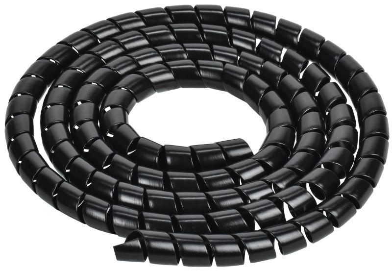 Спираль монтажная СПГ-20 черн. (уп.2м) IEK USWB1-20-02-K02