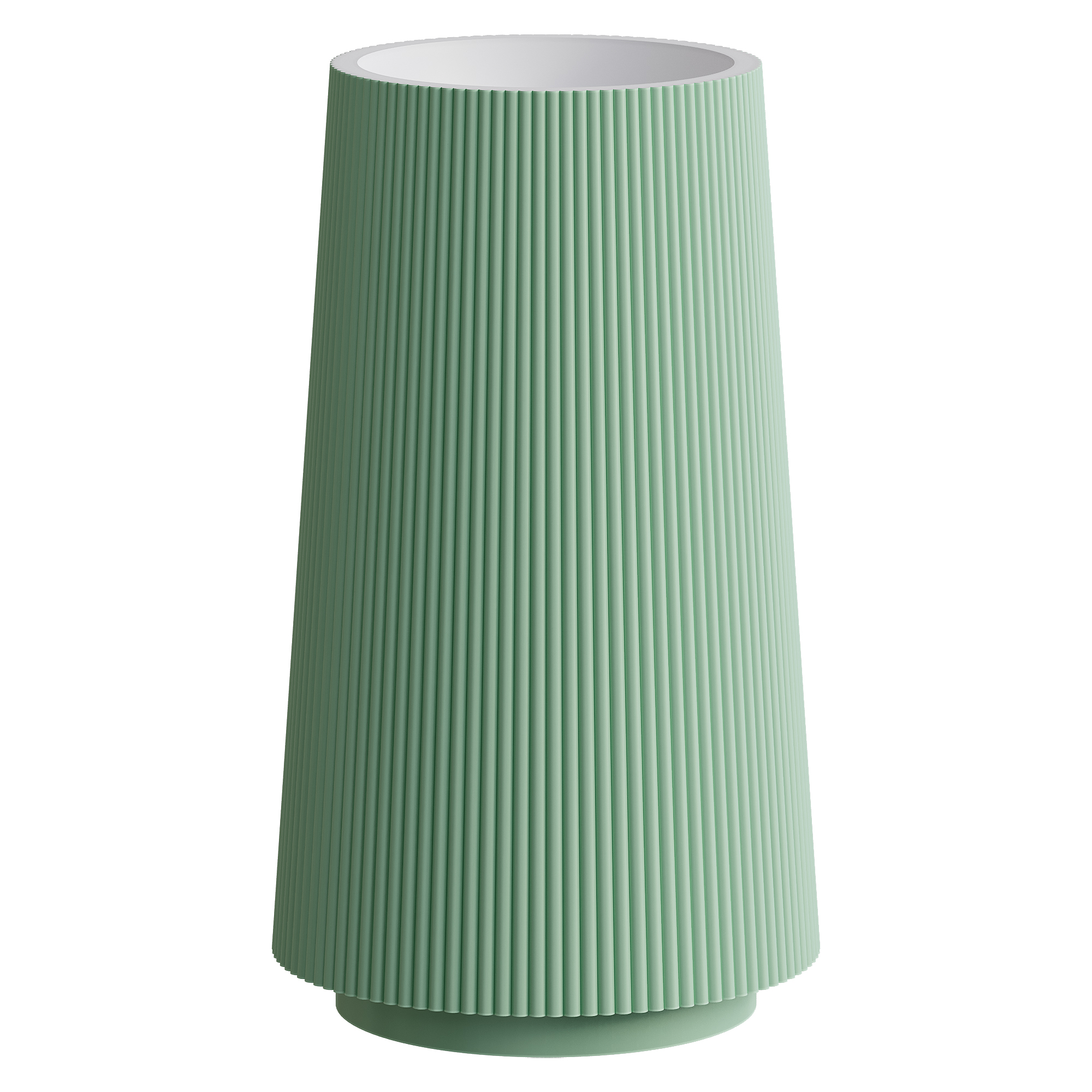 Раковина напольная рифленая Corian 480*480*850 LIGHT PINK (роза)