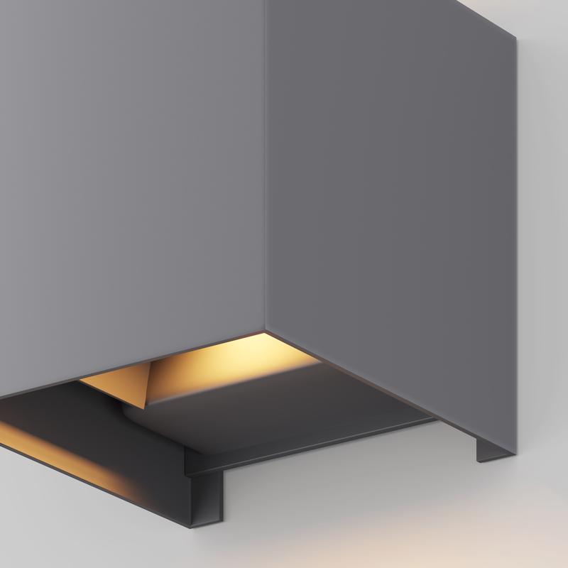 Светильник светодиодный Fulton 6Вт 3000К IP54 архитектурная подсветка Maytoni O572WL-L6GR