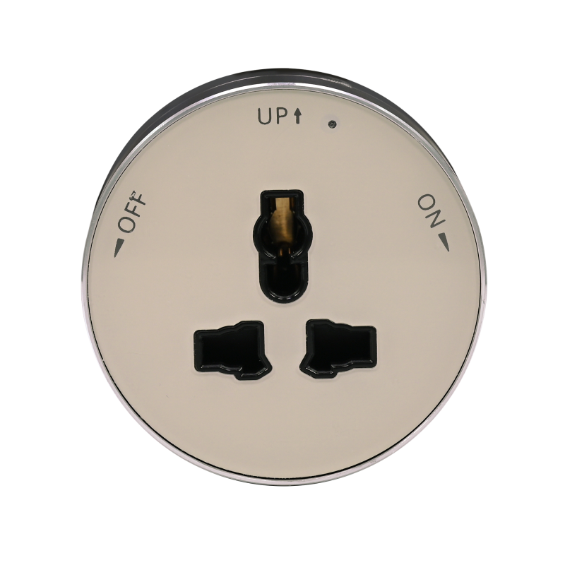 Розетка MultiTrack 13А 250В универс. круглая тип MTK13 песочн. SE MTK13002P