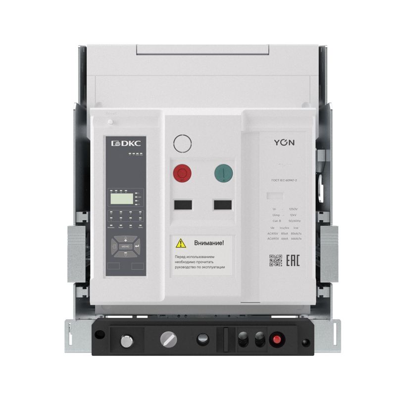 Выключатель автоматический воздушный 3P 1600А 85кА pro ANX16H расцепитель ETA выкатн. горизонт./вертикал. подключение YON ANX16HN3DH522200K