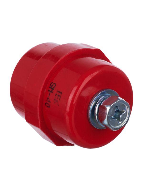Изолятор SM40 (М8) силовой с болтом IEK YIS11-40-12-B