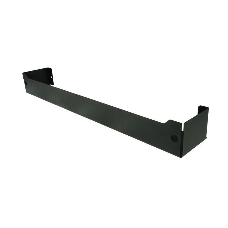 Полка для хранения 500x78мм металлическая настенная черн. Rexant 38-0675