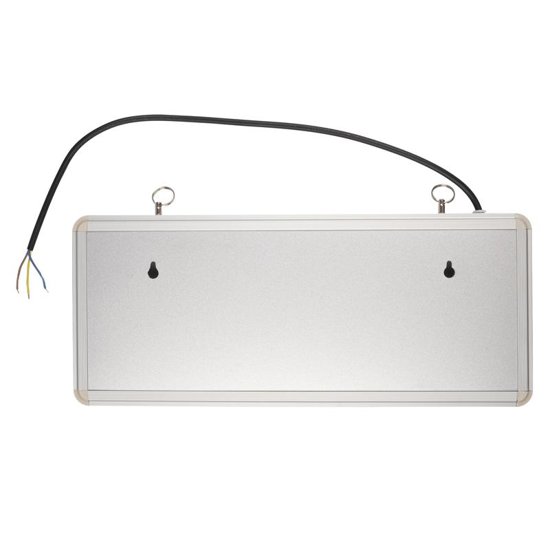 Светильник светодиодный PEL 103-1 (табло) 3Вт ССА аварийный оповещатель односторонний без наклейки Pro+ JazzWay 5062269