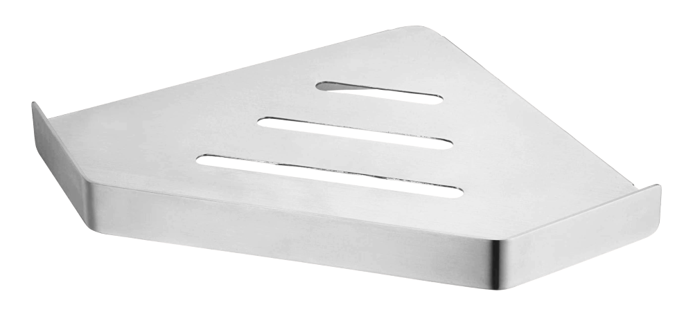 Угловая полка NEW VENTURO Nikel Brush