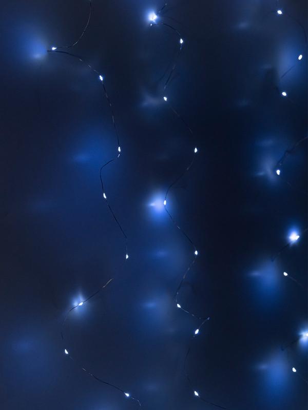 Гирлянда "Занавес" ICLLDM200W-C 200LED бел. 3х2м 8 режимов IP20 SHLights 4690601054340