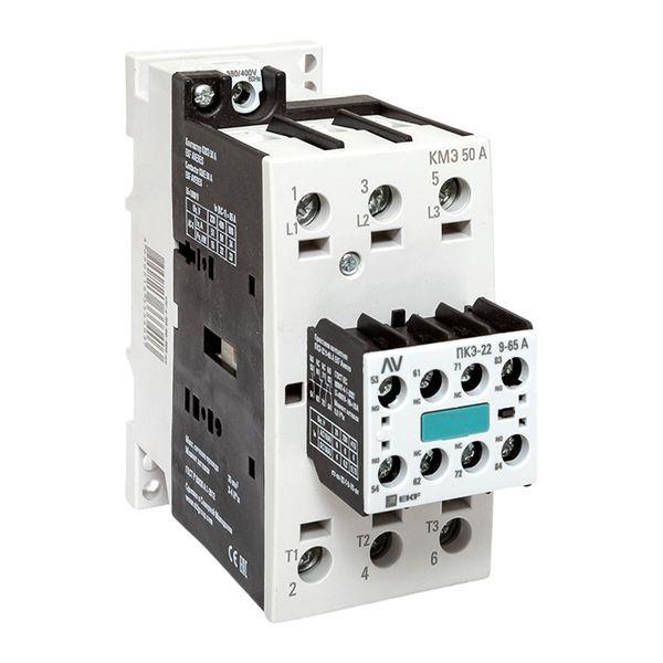 Комплект КМЭ 50А кат. 400В АС 2НО+2НЗ AVERES EKF ctr-s-50-00-400-av-22