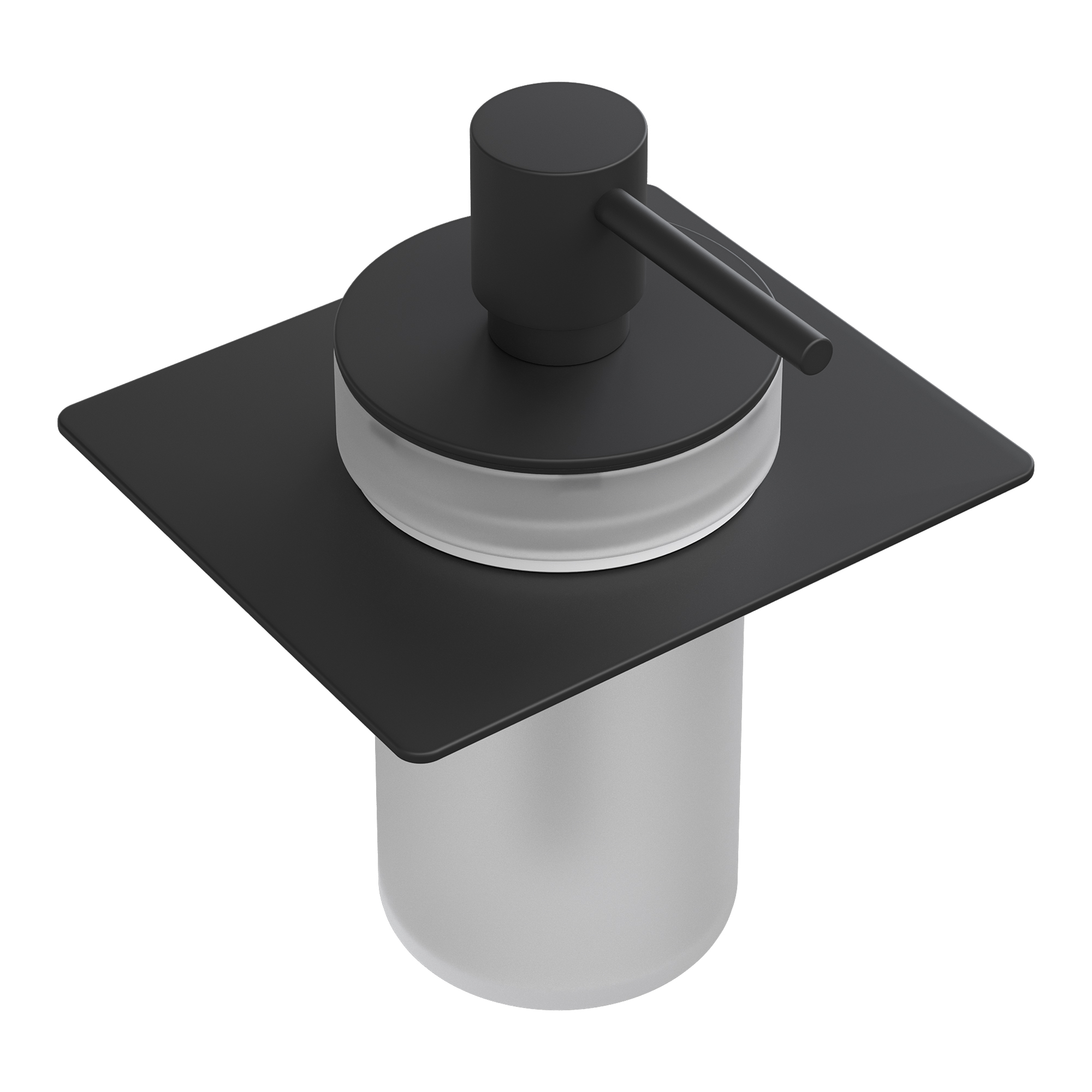 Полка настенная 60см Black/Черный