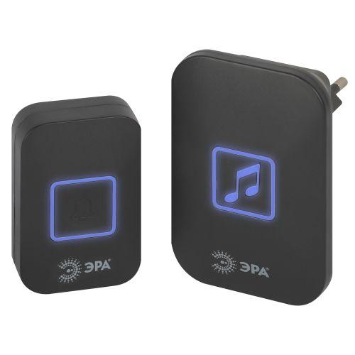 Звонок беспроводной С97 60 мелодий черн. Эра Б0054086