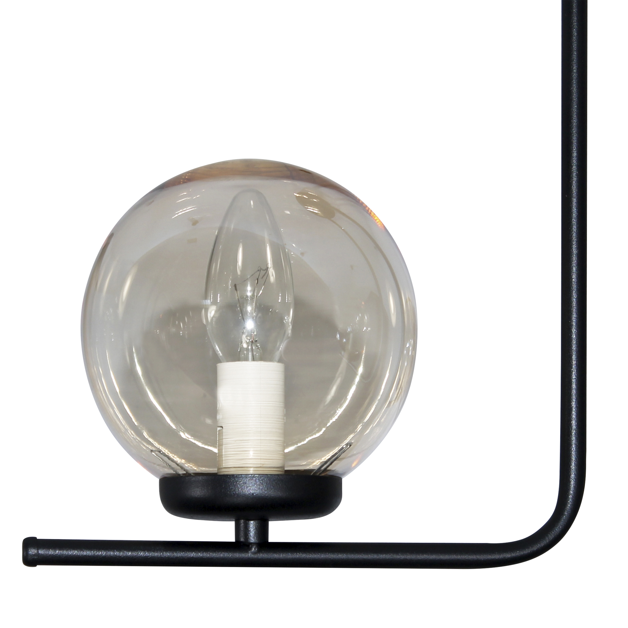 Светильник Лоу 151 черн.муар(Плафон 7590) НПБ 01-5х40-162 Е14  потолочный