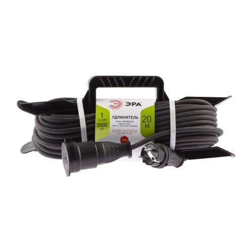 Удлинитель-шнур на рамке 1х20м с заземл. 16А IP44 UFx-1e-3х1.5-20m-IP44(KG) КГ 3х1.5 Эра Б0050868