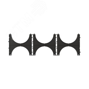 Держатель расстояния (кластер) 110мм для двустенных труб  тройной