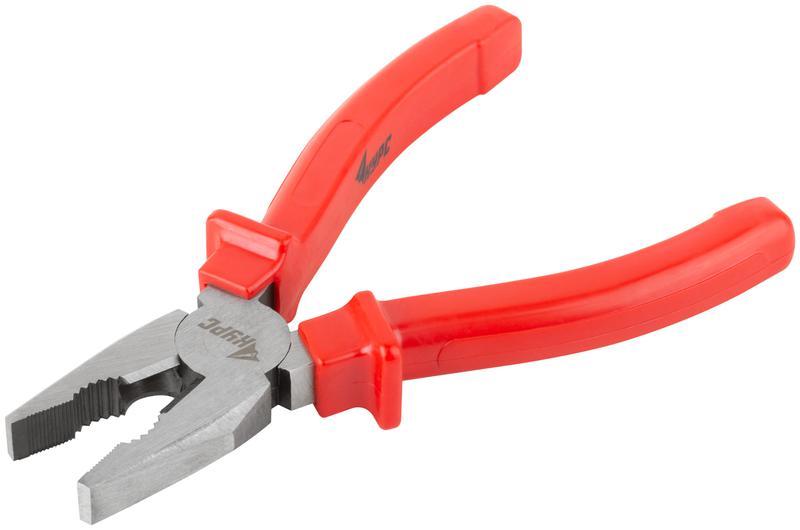 Плоскогубцы комбинированные "Лайт" 160мм пластик. ручки полированная сталь КУРС 47543