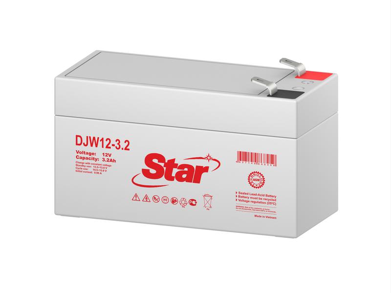 Аккумулятор 12В 3.2А.ч Star DJW12-3.2