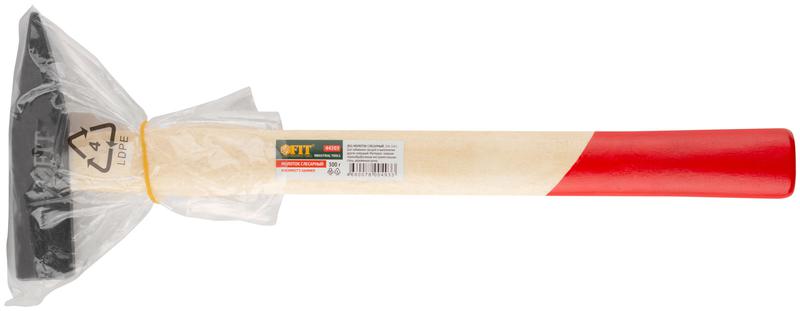 Молоток кованый 300г деревянная ручка FIT 44203