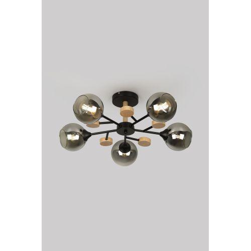 Люстра Elouisa 9181-305 60Вт 5хE27 модерн Rivoli Б0068416