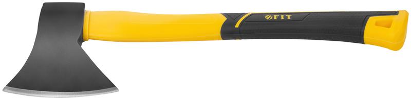 Топор 800г усилен. фибергласовая ручка; кованая усилен. сталь FIT 46232