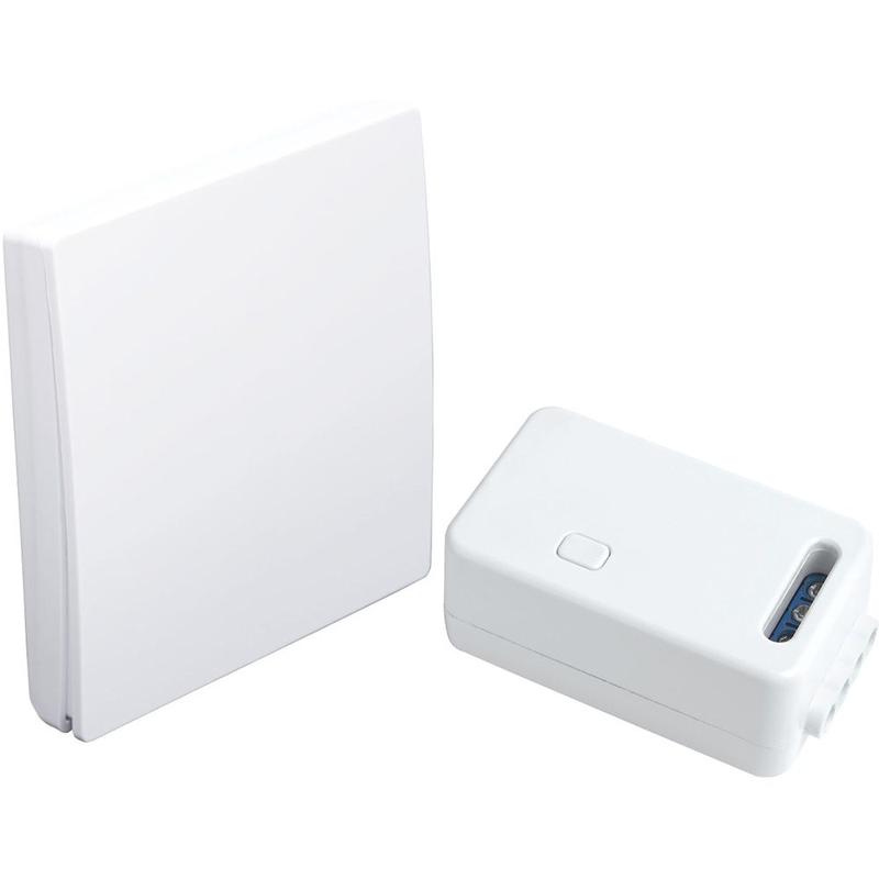 Выключатель дистанционного управления 230В 500Вт одноклавишный с контроллером в комплекте LD100 TM181 FERON 41126