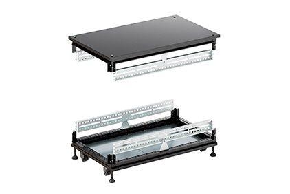 Крыша основание сплошные IT-CQE 600х800 RAL9005 DKC RBIT608S