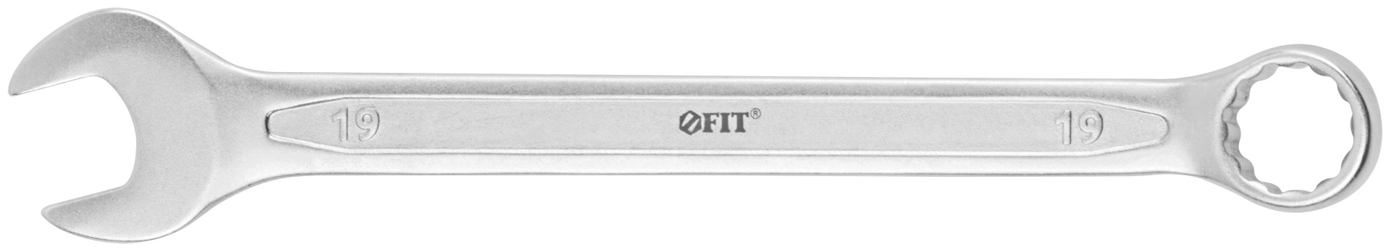 Ключ комбинированный усиленный "Гранд", CrV, холодный штамп 19 мм