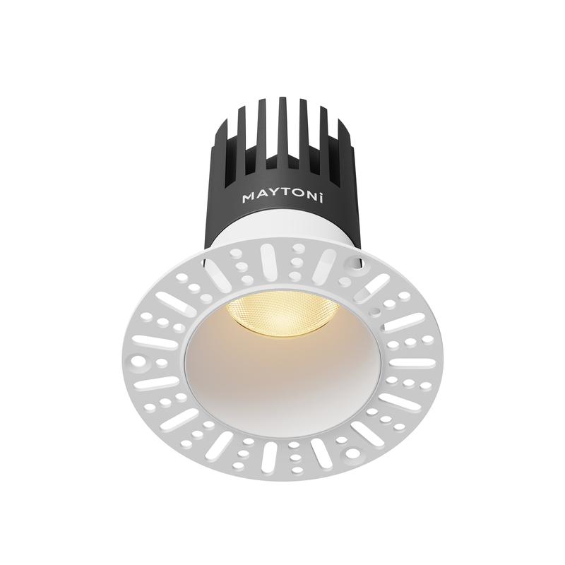 Светильник Dip 15Вт 2700К 50град. встраив. Maytoni DL122-15W-2.7K-TRS-W