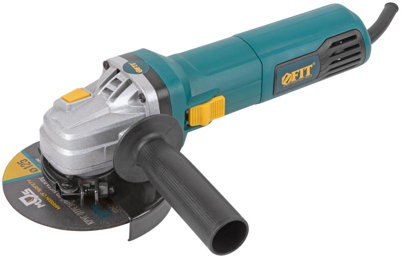 Машина шлифовальная угловая 810Вт 5000-12000об/мин; БсК 125мм; регулировка оборотов FIT 80310