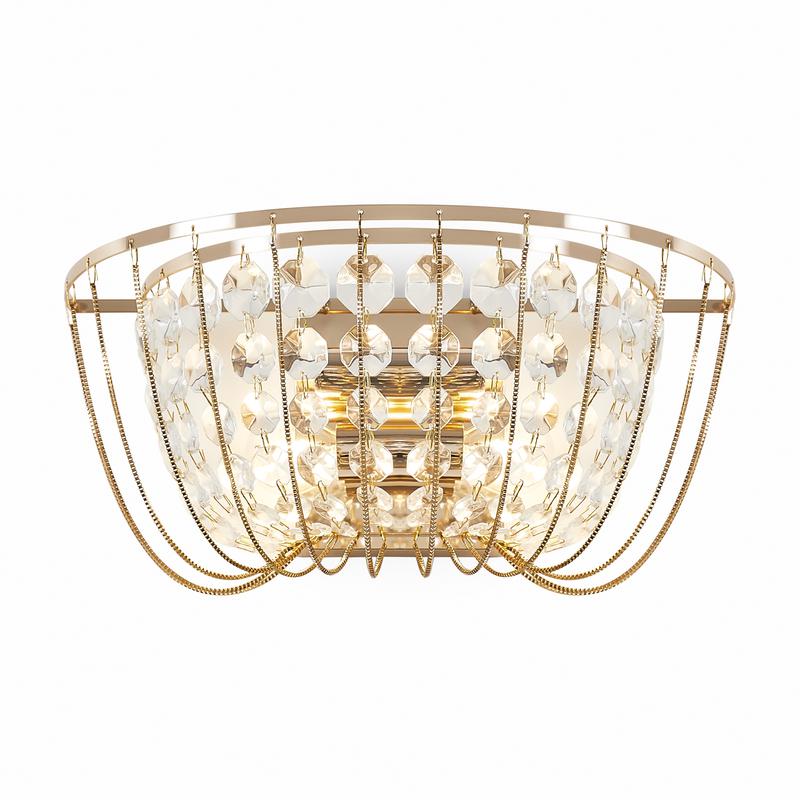 Светильник Pava 60Вт E14х2 IP20 бра настен. Freya FR1016WL-02G