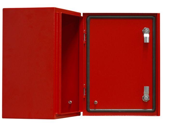 Корпус металлический ЩРНМ IP55 400х300х200 RAL3020 DEKraft 32529DEK