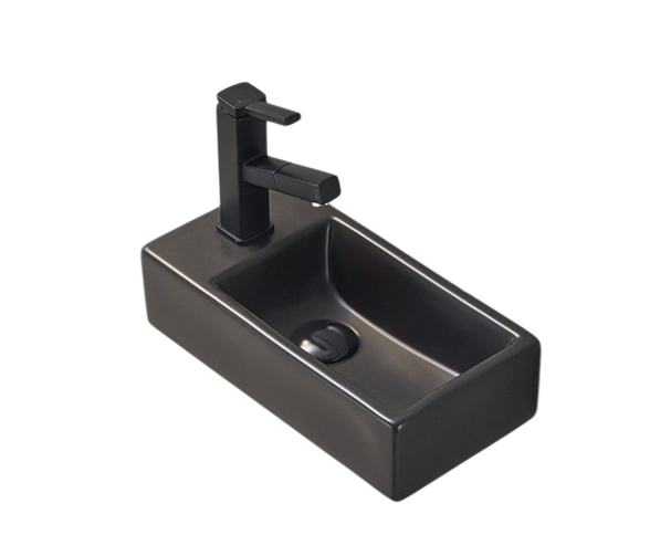 Раковина Gid Bm9270R 62201R подвесная черная матовая 40.5x20.5x10.5