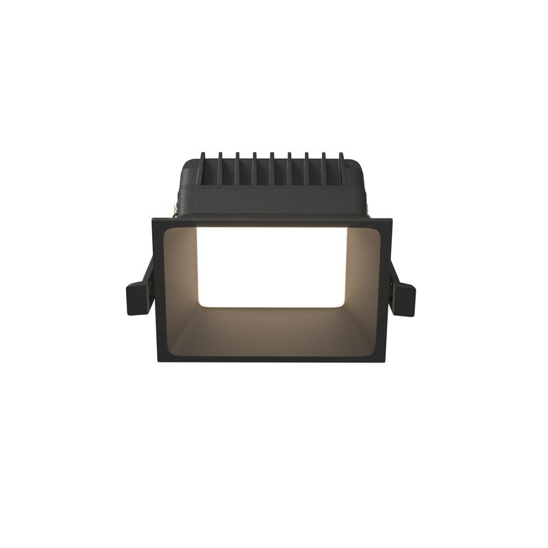 Светильник Okno 8Вт 3000-4000-6000К IP44 встраив. Maytoni DL056-8W3-4-6K-B