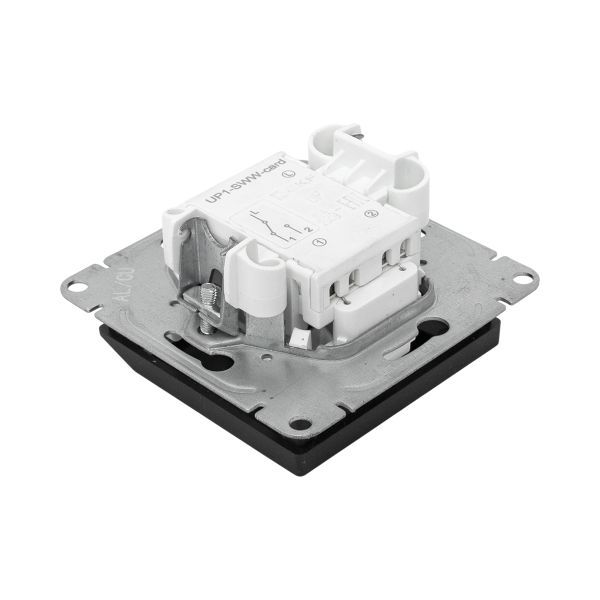 Выключатель карточный Эпика с подсветкой механизм черн. EKF UP1-SWB-card