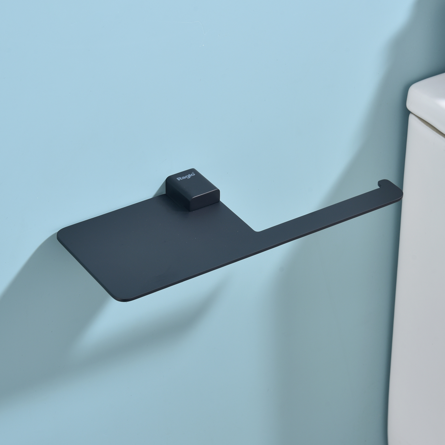 Держатель для туалетной бумаги Raglo R301.03.06, черный