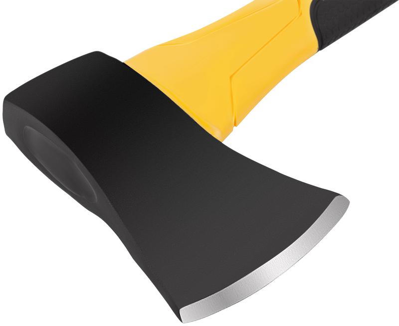 Топор туриста укороченный 450г усилен. фибергласовая ручка; кованая сталь FIT 46258