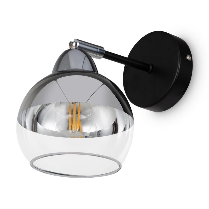 Светильник Jasper 60Вт E27х1 IP20 бра настен. Freya FR5225WL-01B