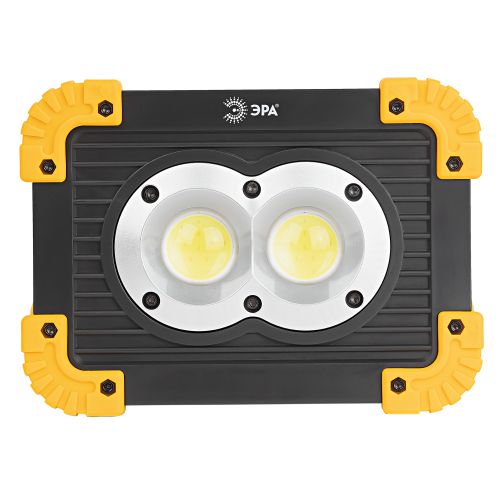 Фонарь-прожектор аккумуляторный Рабочие Практик PA-803 COB 10Вт + LED 3Вт 4 режима аккум./элементы питания Эра Б0054037