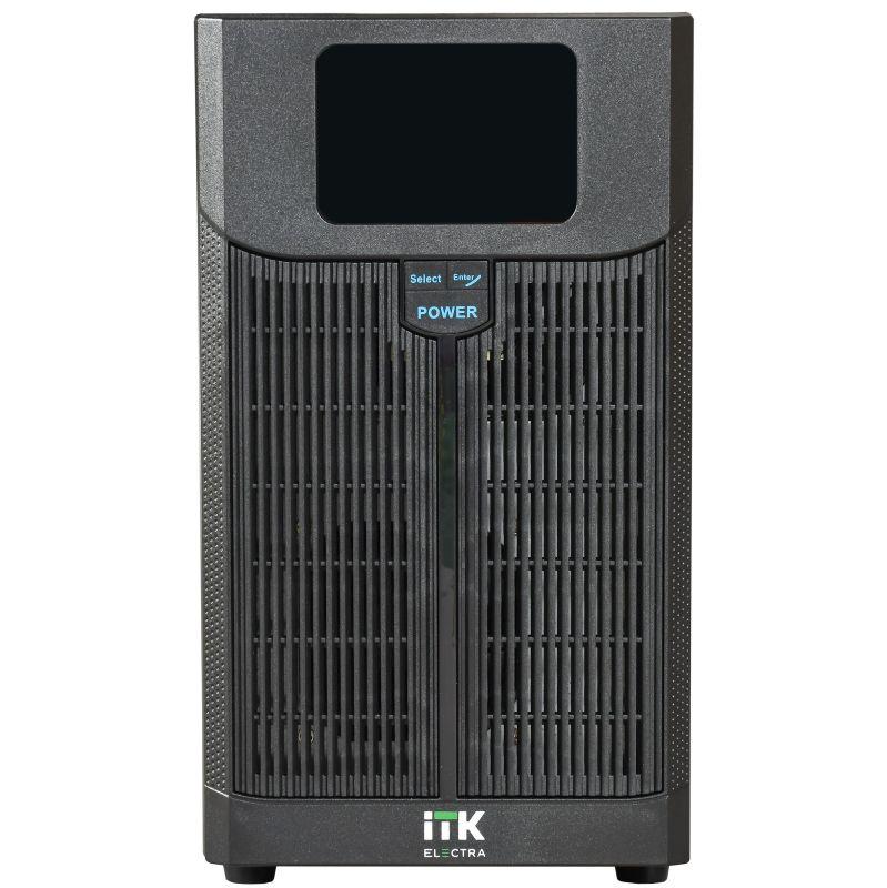 Источник бесперебойного питания ELECTRA LT 3кВА/2.4кВт 48VDC без АКБ USB Schuko ITK ELT-3000VA-1-L-S