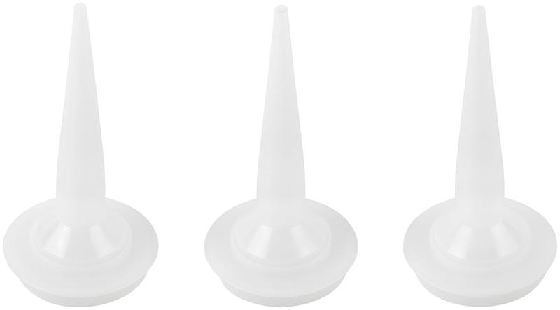 Сопла пластиковые сменные для дистолетов для герметика закрытого типа набор (уп.3шт) FIT 14250