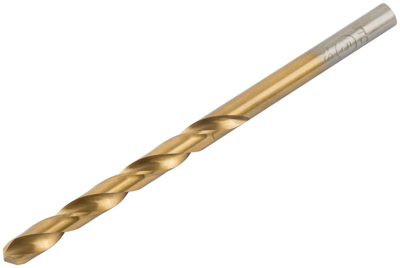 Набор сверл по металлу Profi с титан. покрытием 5х86мм (уп.10шт) Cutop 52-447