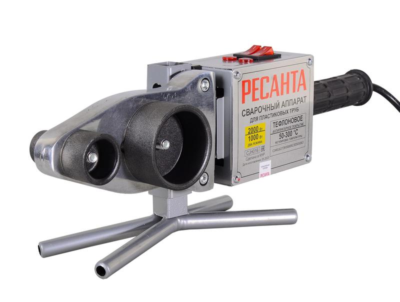 Аппарат для сварки ПВХ труб АСПТ-2000К Ресанта 65/135