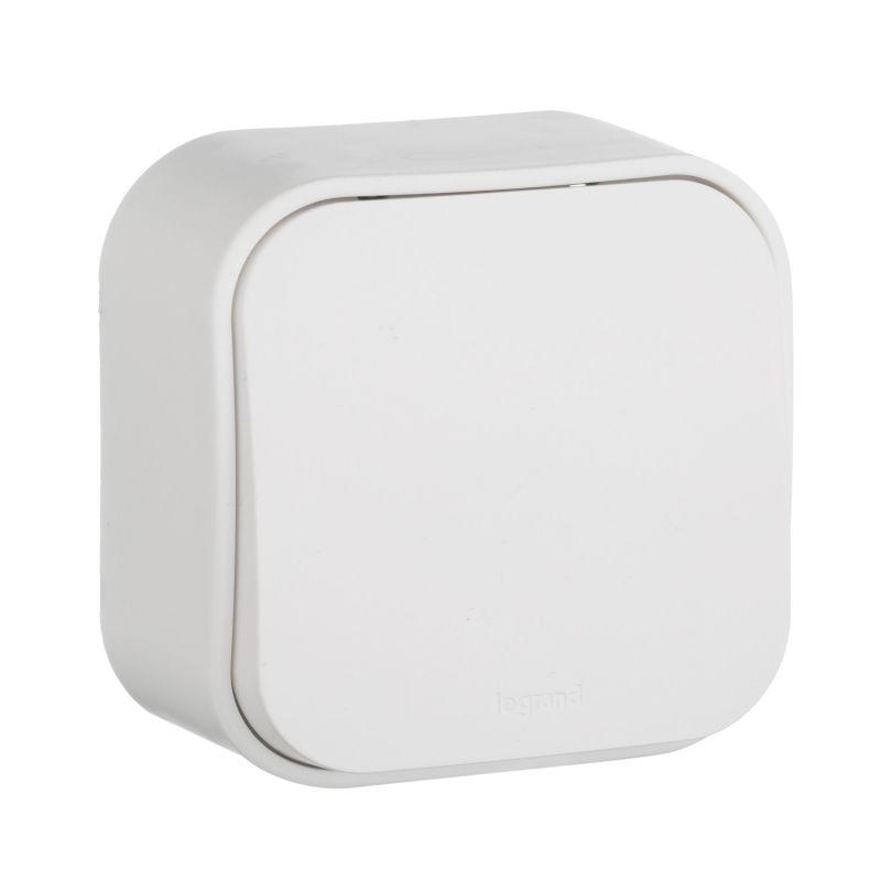 Переключатель проходной 1-кл. ОП Quteo 10А IP20 10AX бел. IEK 782204