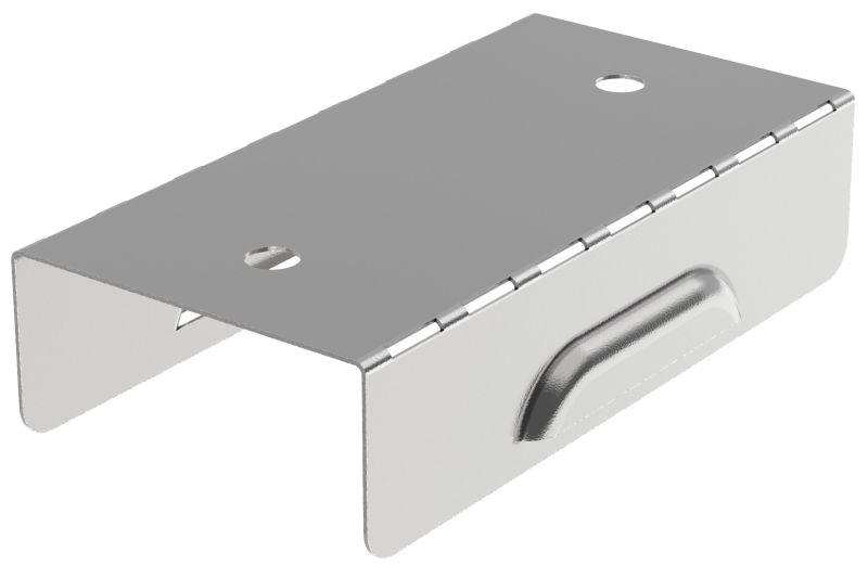 Крышка для угла вертикал. внутр. 45град. 50х50 0.6мм ESCA 3 IEK ES3-PND-45-050-050-06