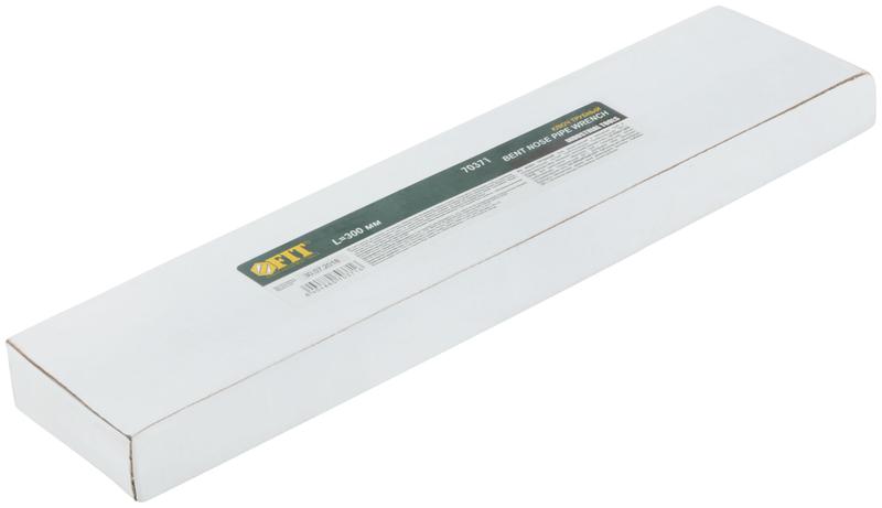 Ключ трубный газовый 90гр (тип L) инстр. сталь 1дюйм (300мм) FIT 70371